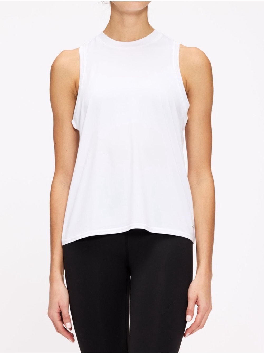 vuori Energy Long Tank Top White Size XL